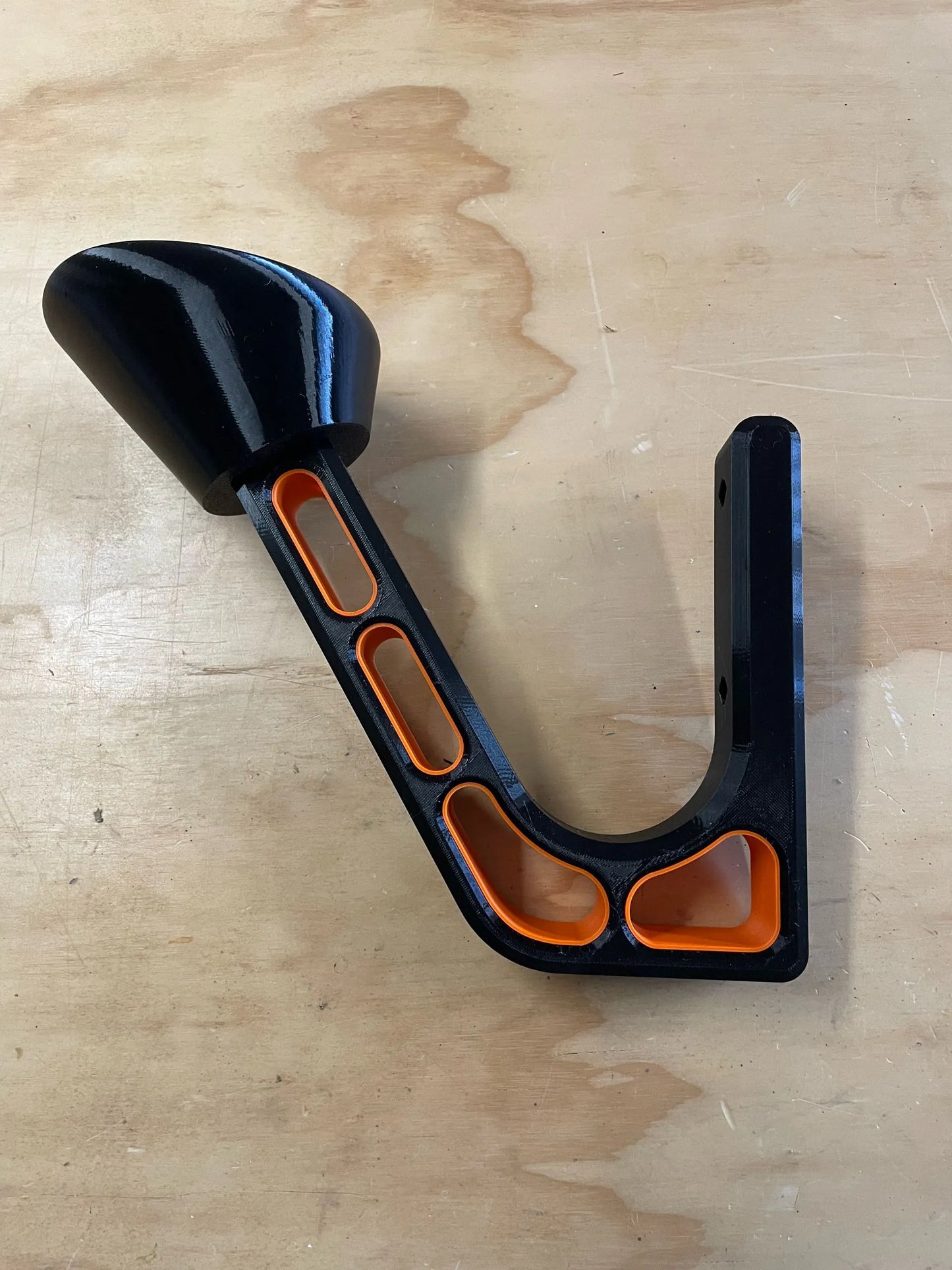 Ultimate Helmet Holder with Keychain Hook – Gear Organizer for Motorcycle, Cycling & Sports Helmets.