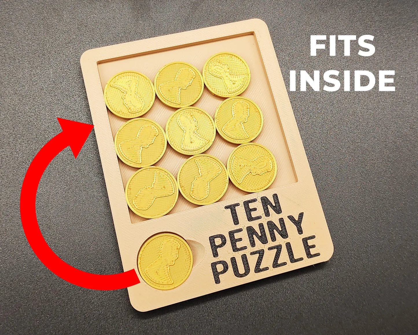 Ten Penny Puzzle🪙 – The Coin Conundrum
