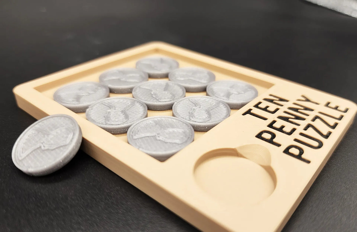 Ten Penny Puzzle🪙 – The Coin Conundrum