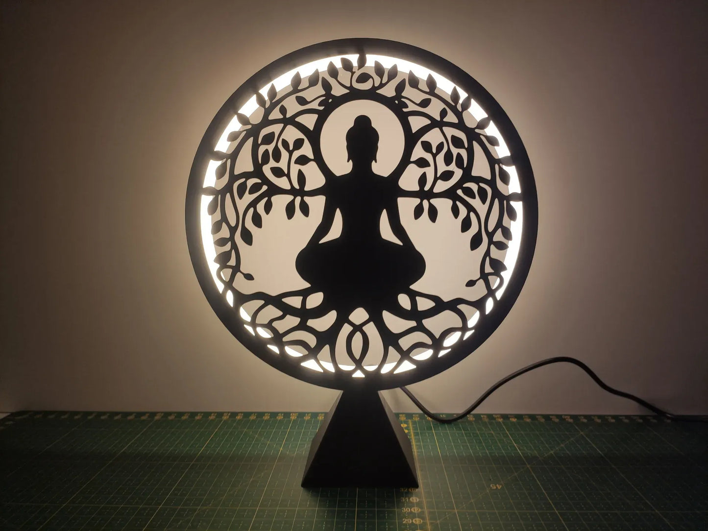 LunaRIng Lamp with Panels