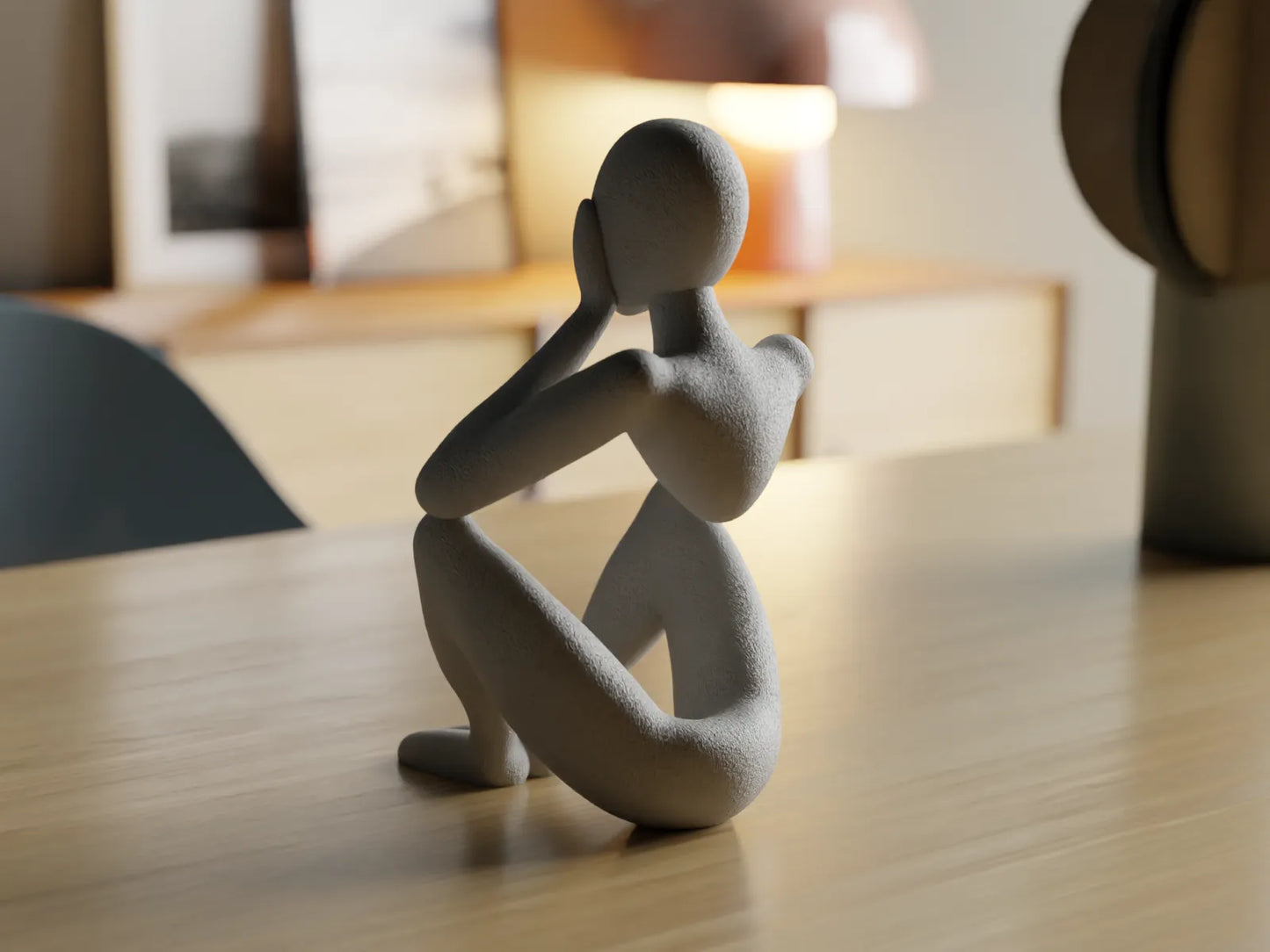 The Silent Trio – Modern Minimalist Sculptures