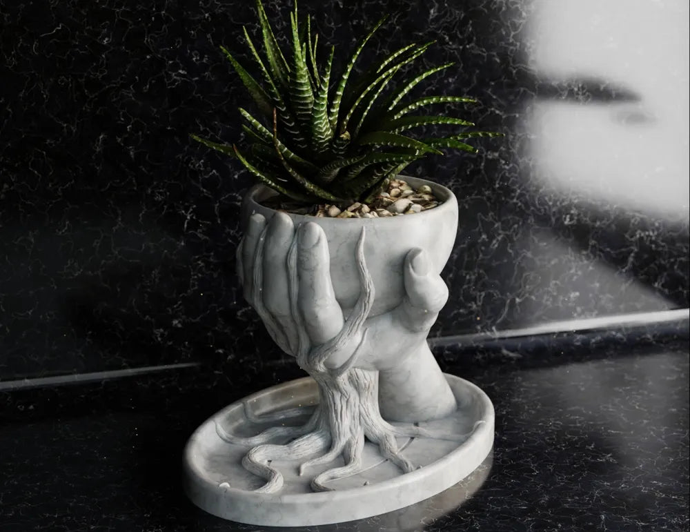 Rooted in Care" Hand Planter🌿