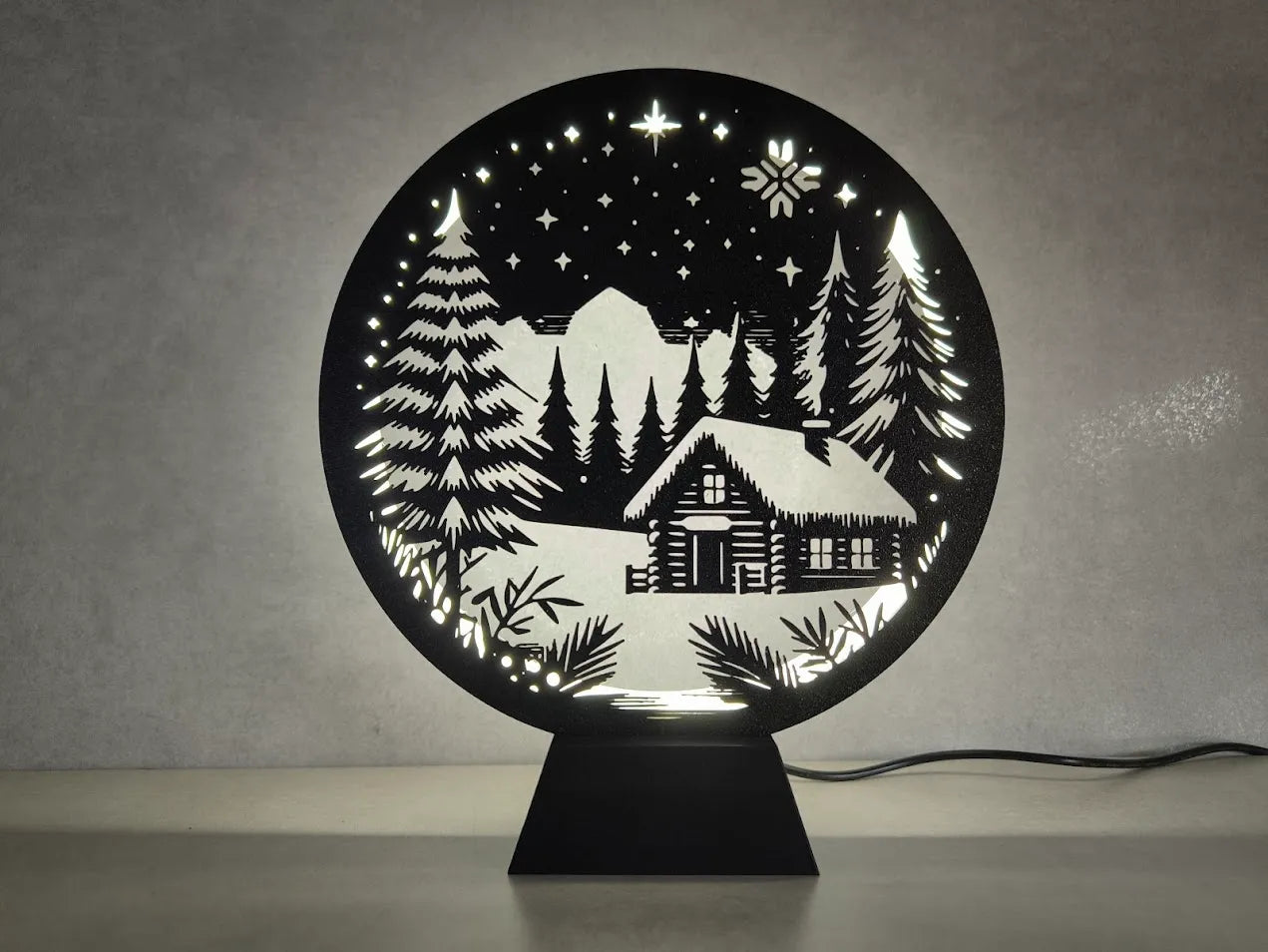 LunaRIng Lamp with Panels
