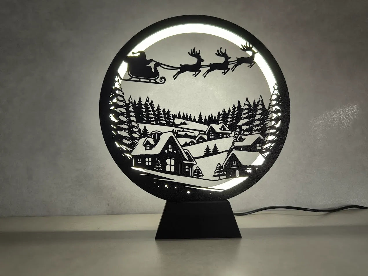 LunaRIng Lamp with Panels