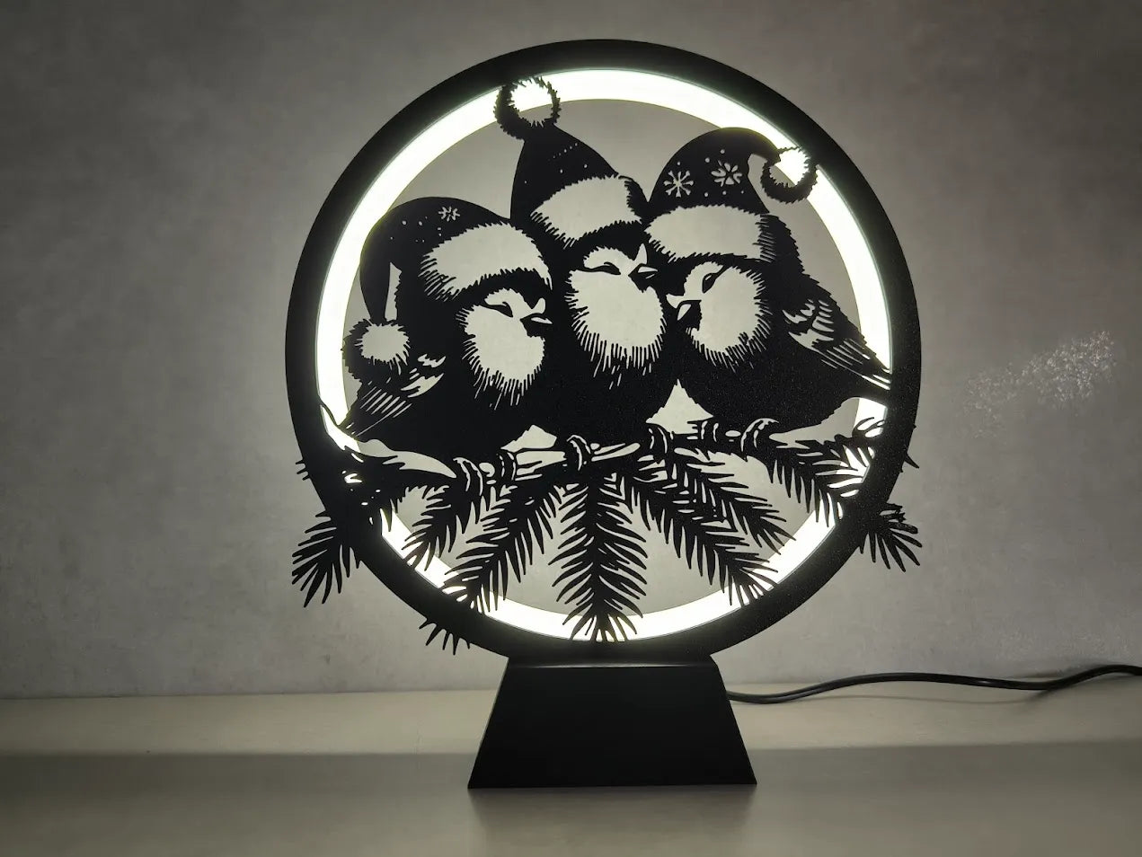 LunaRIng Lamp with Panels