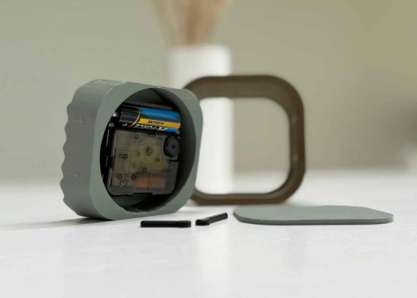 Wavey Time Desk Clock