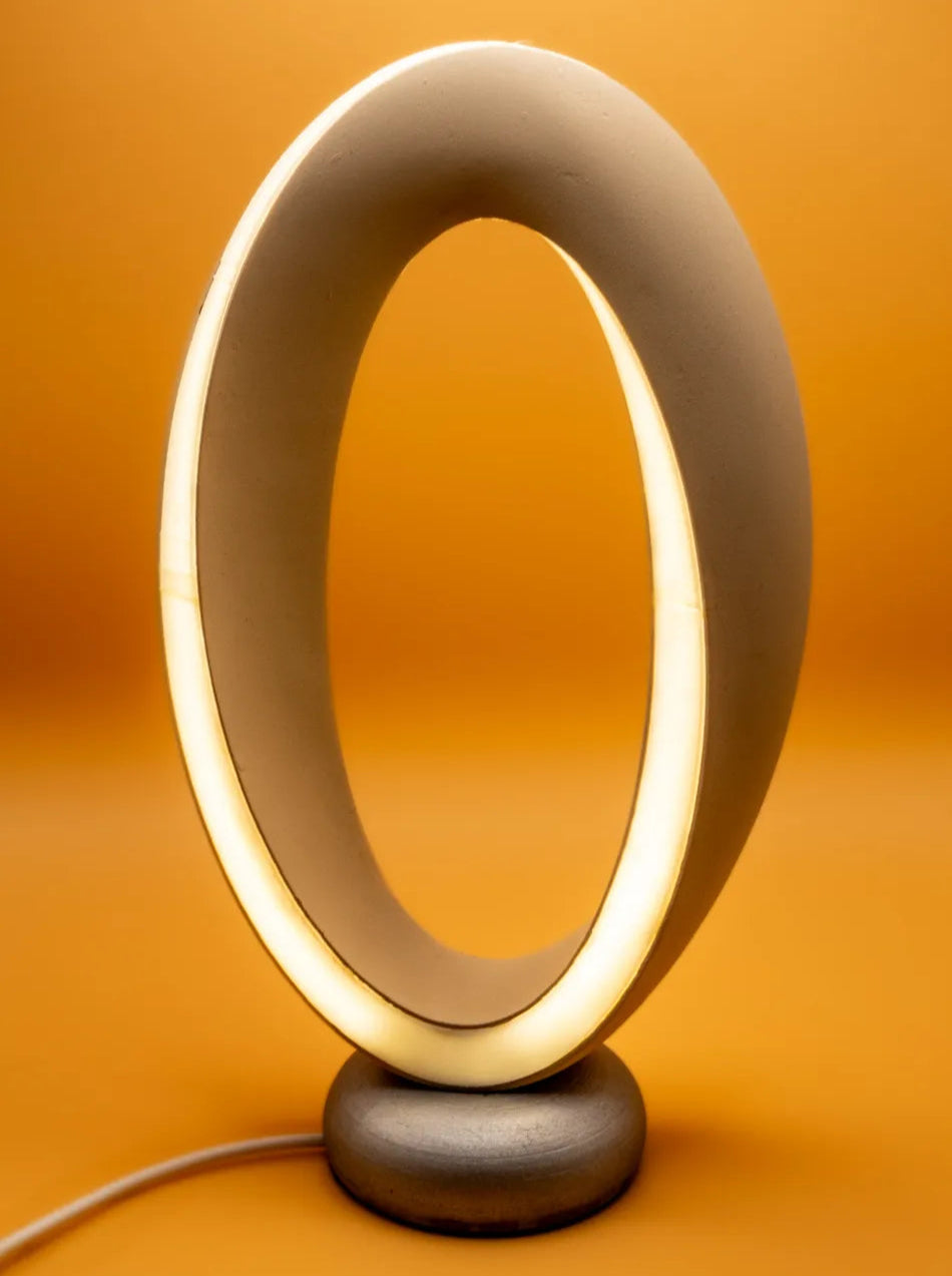 HaloLoop – Sculptural LED Ring Lamp