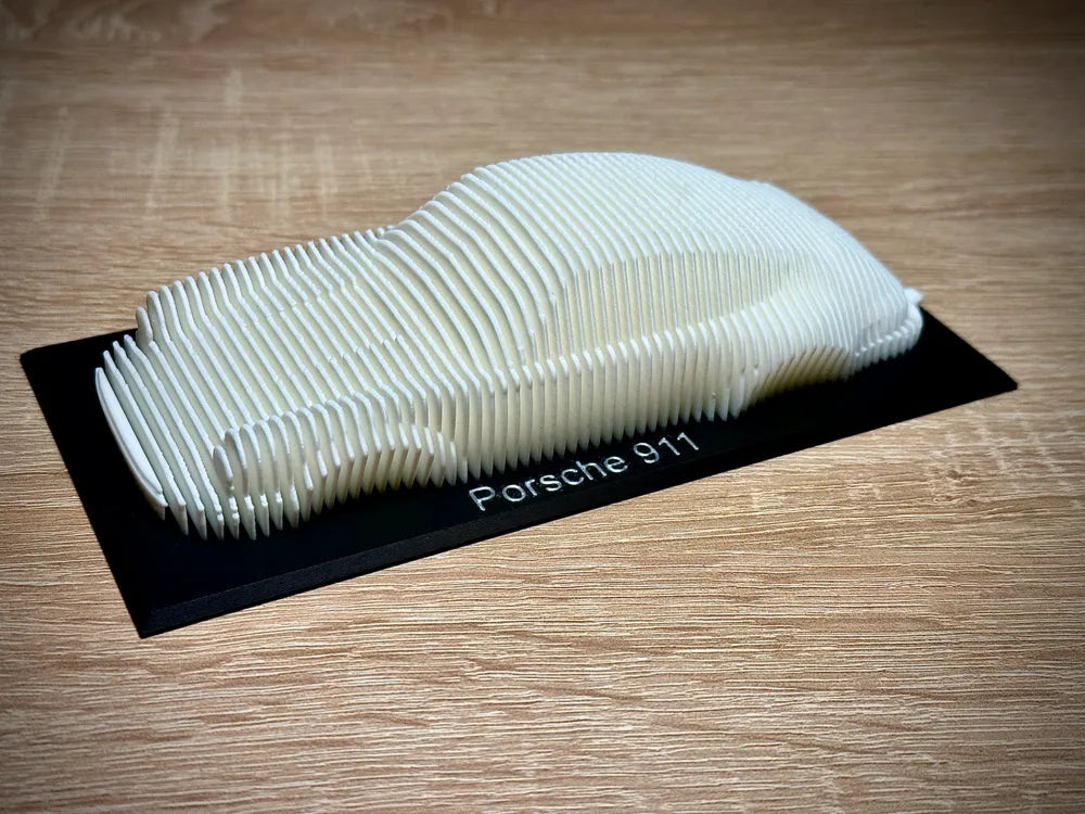 Porsche 911 Carrera Wall Art – 3D Layered Masterpiece