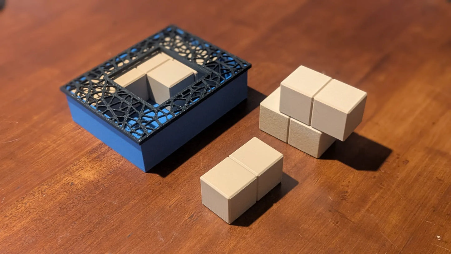 Caged Blocks Puzzle – The Hidden Space Challenge