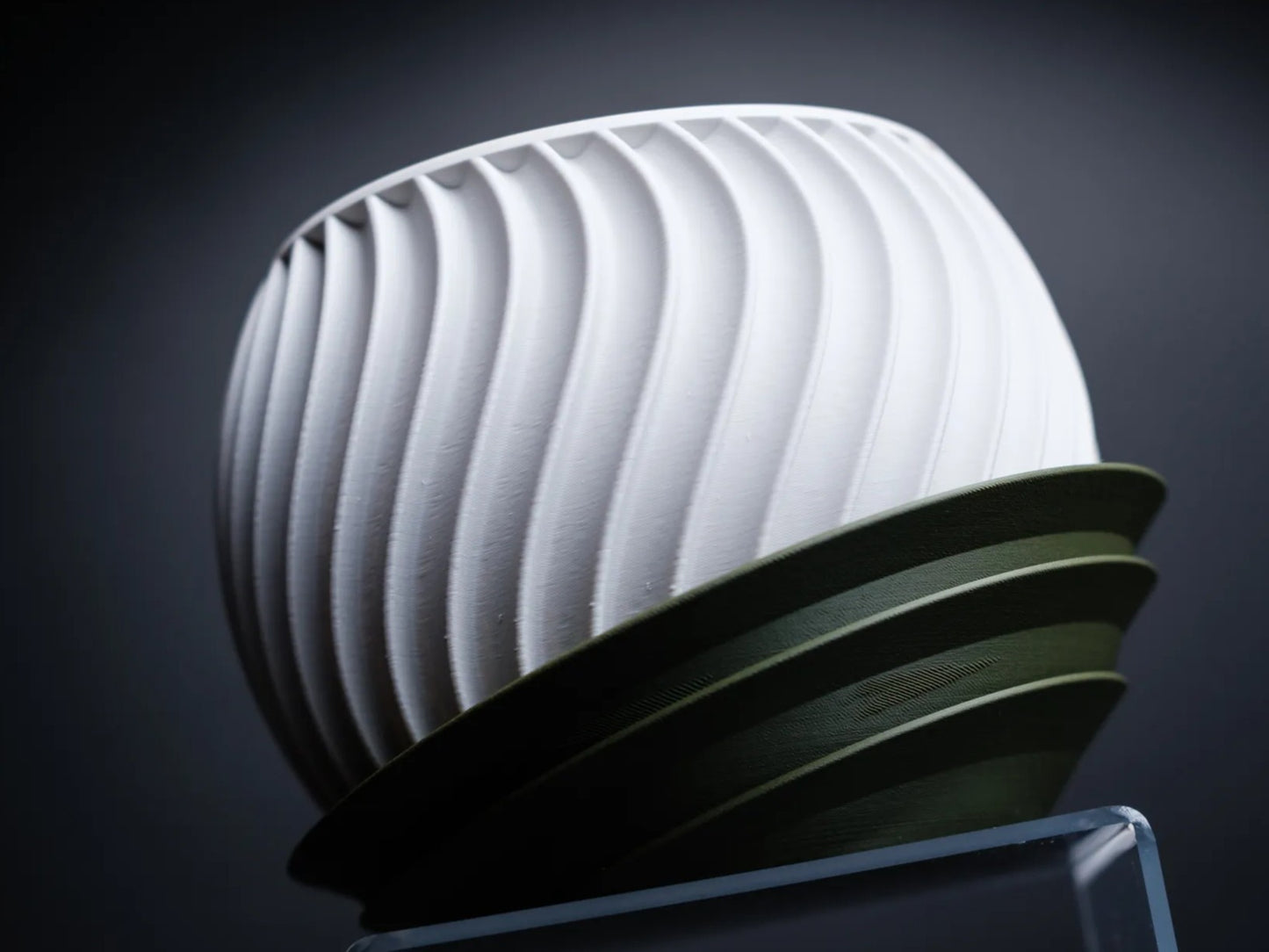 Sonar Planter – Modern Eco-Friendly Spiral Planter