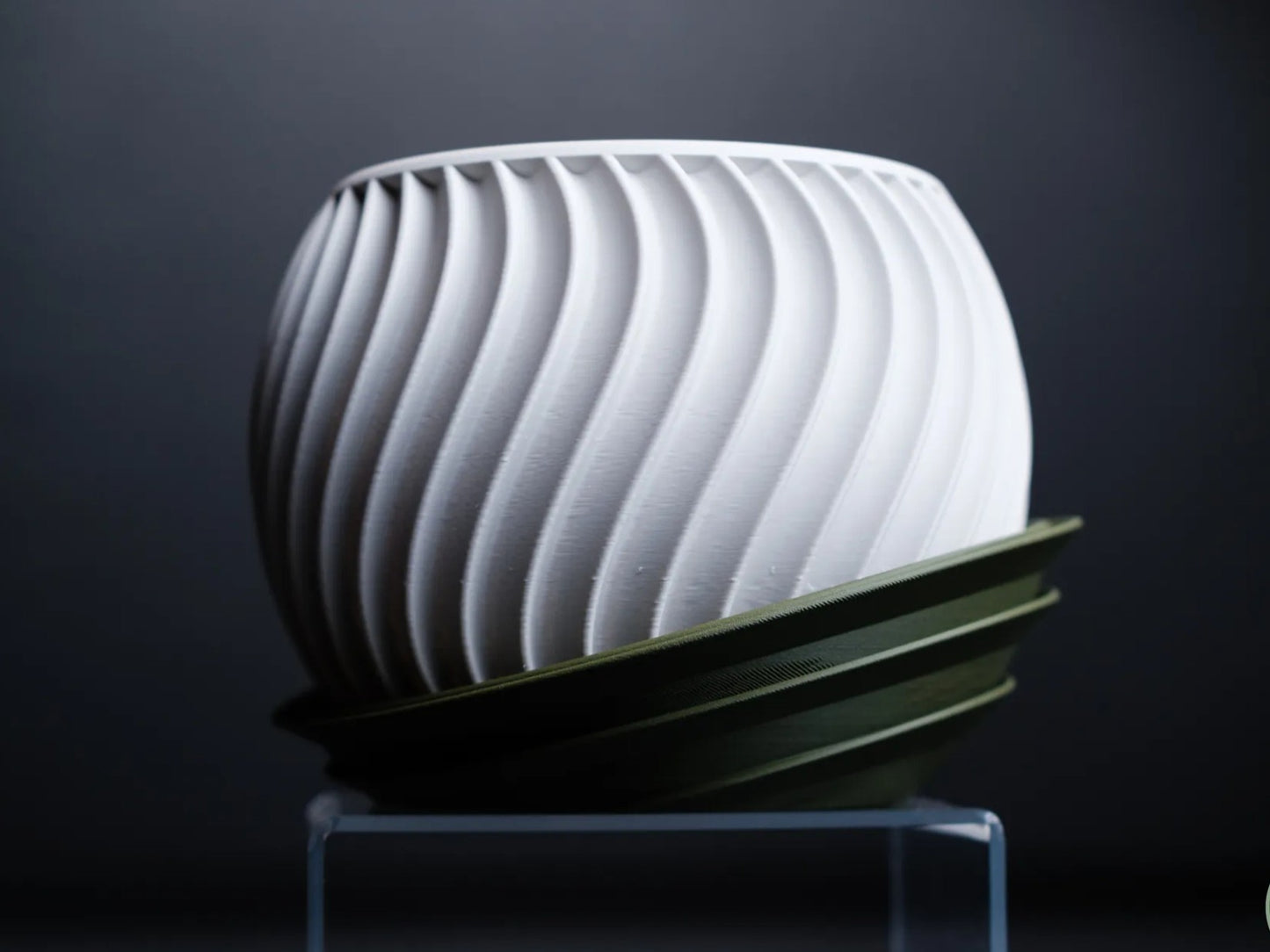 Sonar Planter – Modern Eco-Friendly Spiral Planter