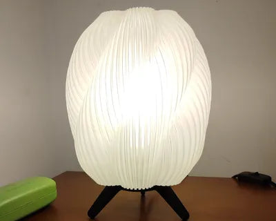 LumoGlow Swirl Table Lamp