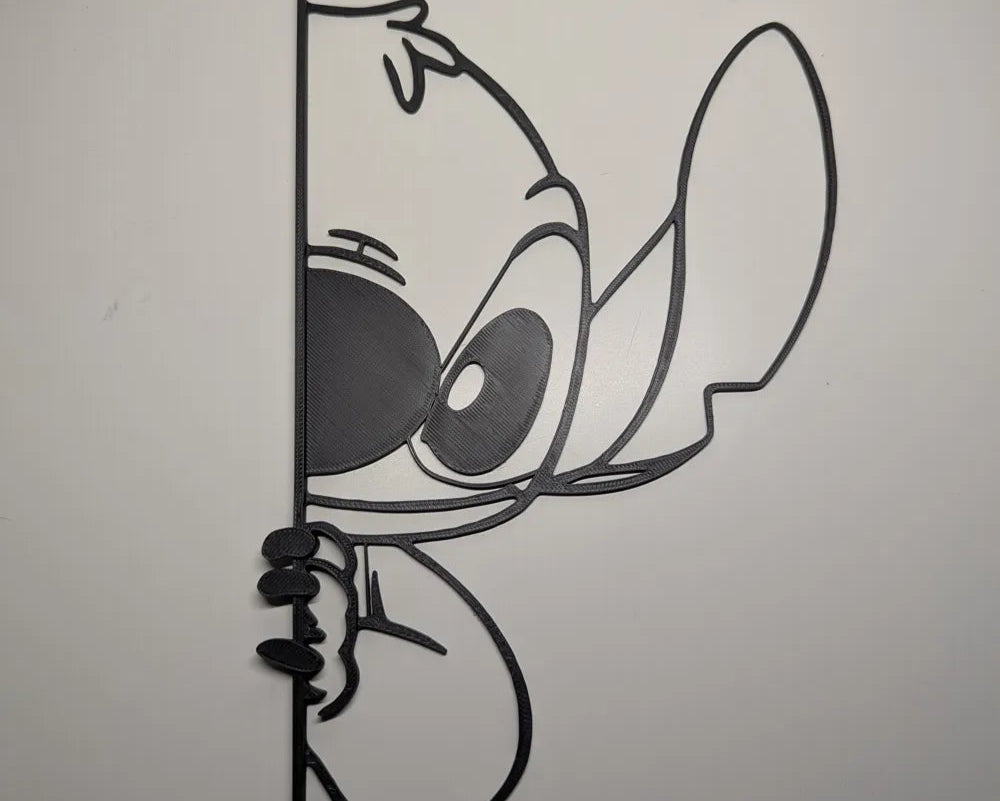 Peek-A-Stitch – 3D Wall Peek Art