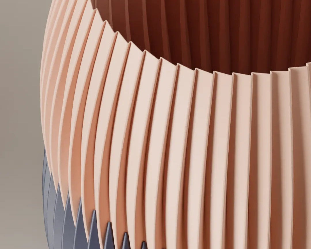 DuoTone Modular Ripple Vase