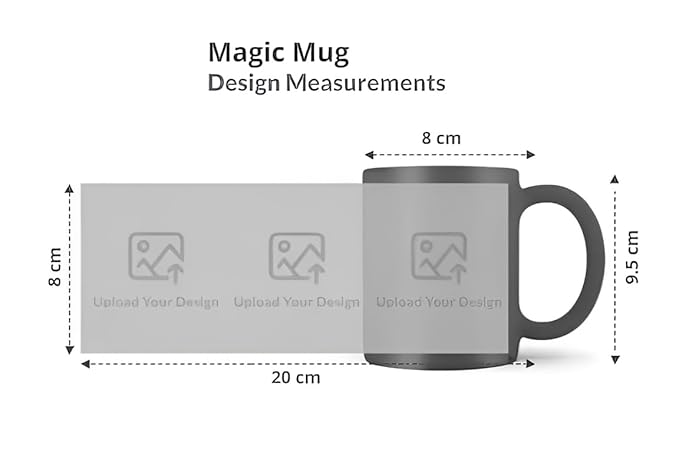 Magic Custom Photo Mug – Personalized Heat Reveal Coffee Mug