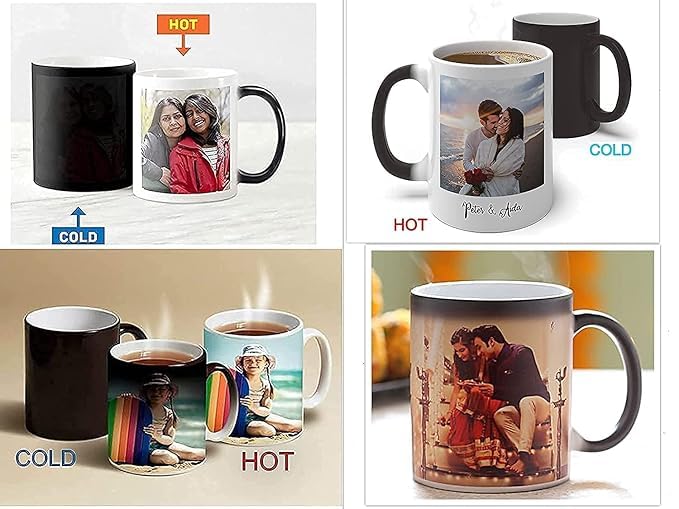 Magic Custom Photo Mug – Personalized Heat Reveal Coffee Mug
