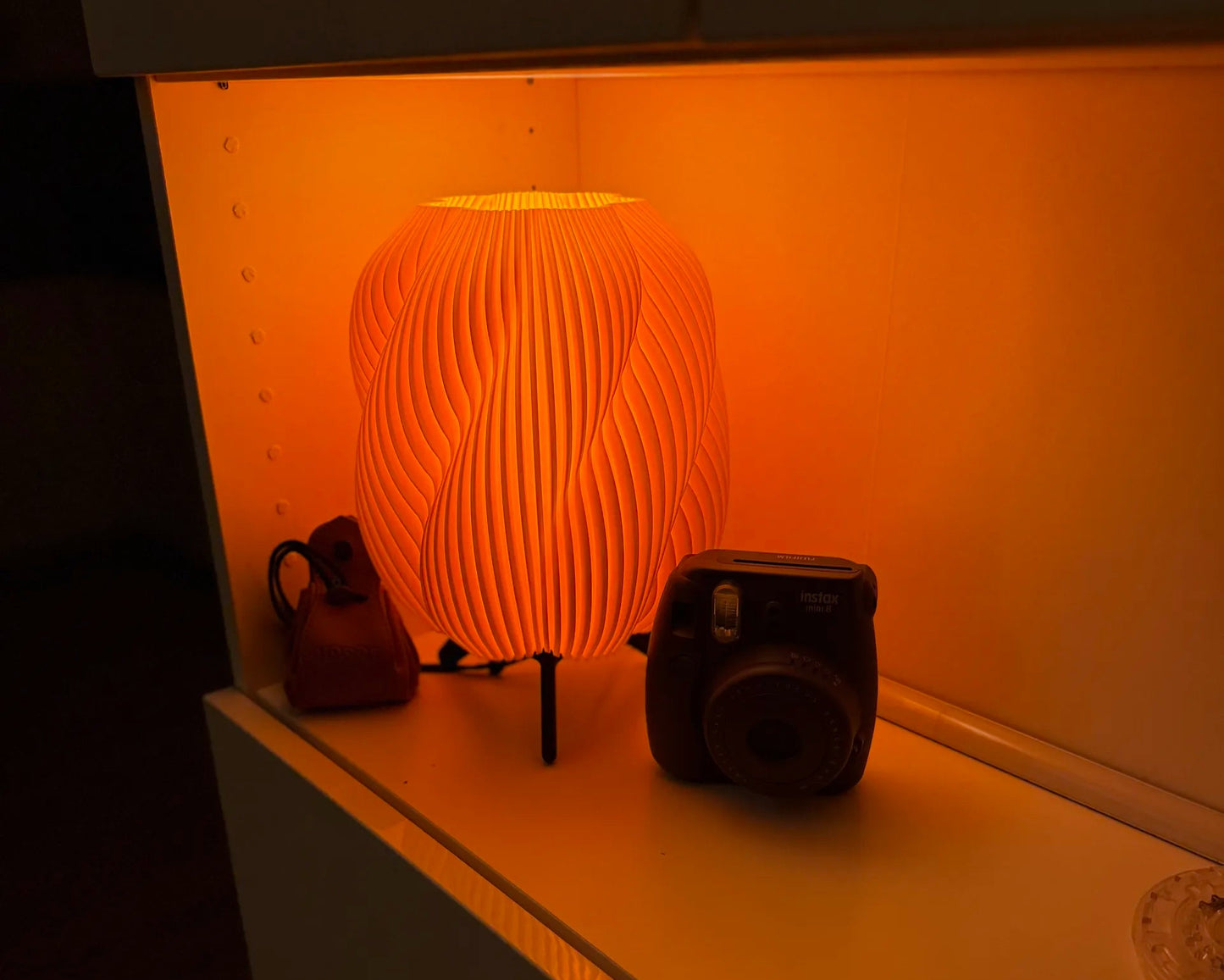 LumoGlow Swirl Table Lamp