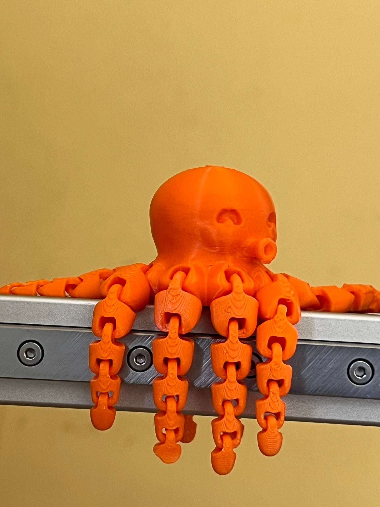 Octopus Articulated Keychain