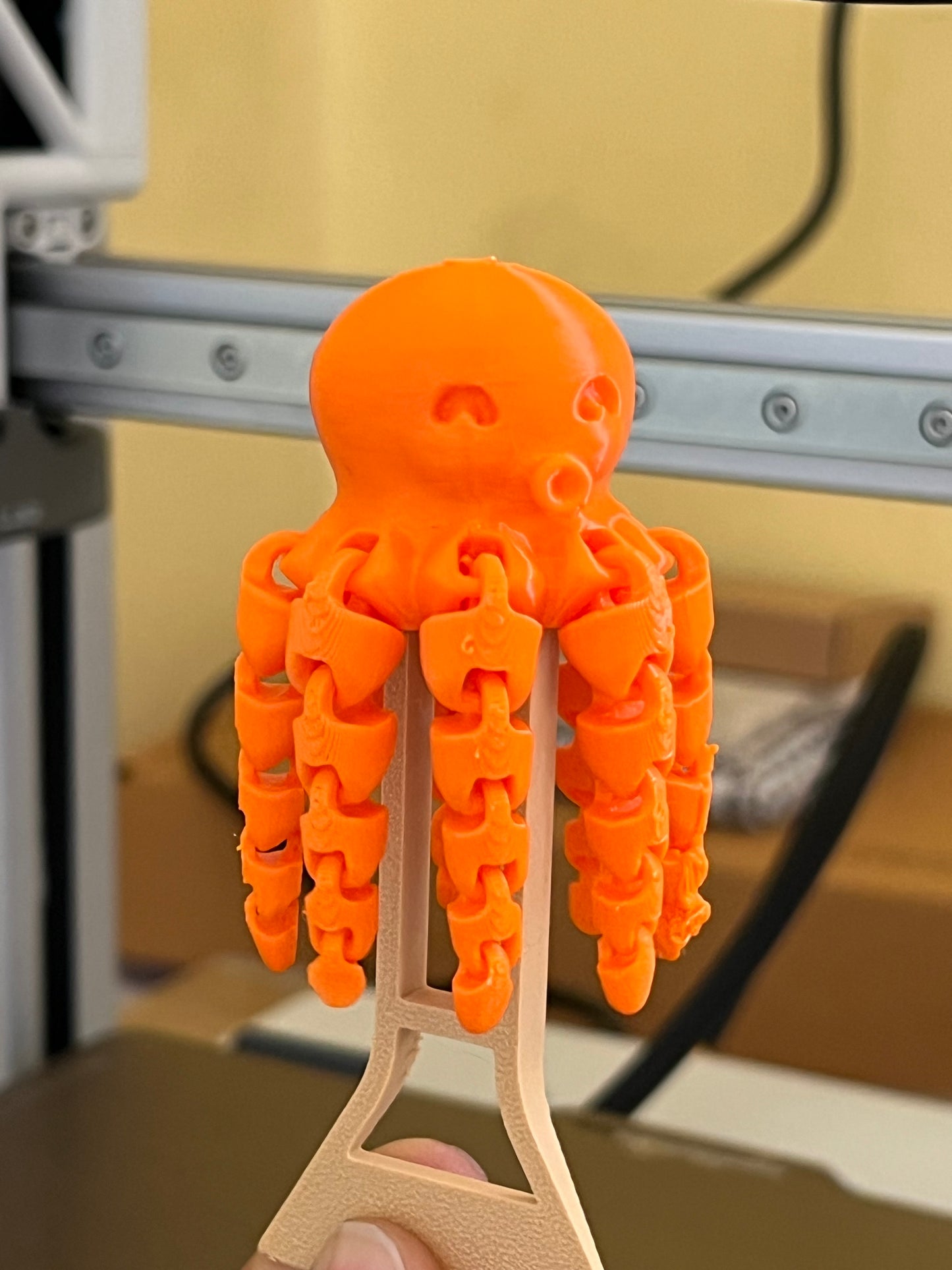Octopus Articulated Keychain