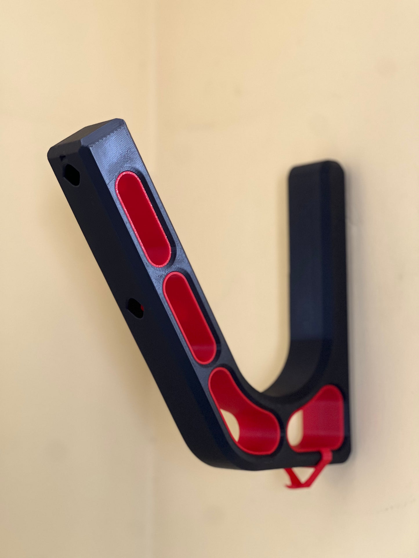 Ultimate Helmet Holder with Keychain Hook – Gear Organizer for Motorcycle, Cycling & Sports Helmets.