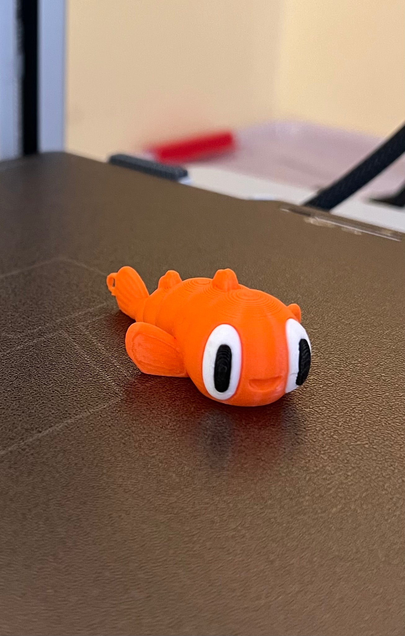 Cute Clown Fish Articulated Keychain