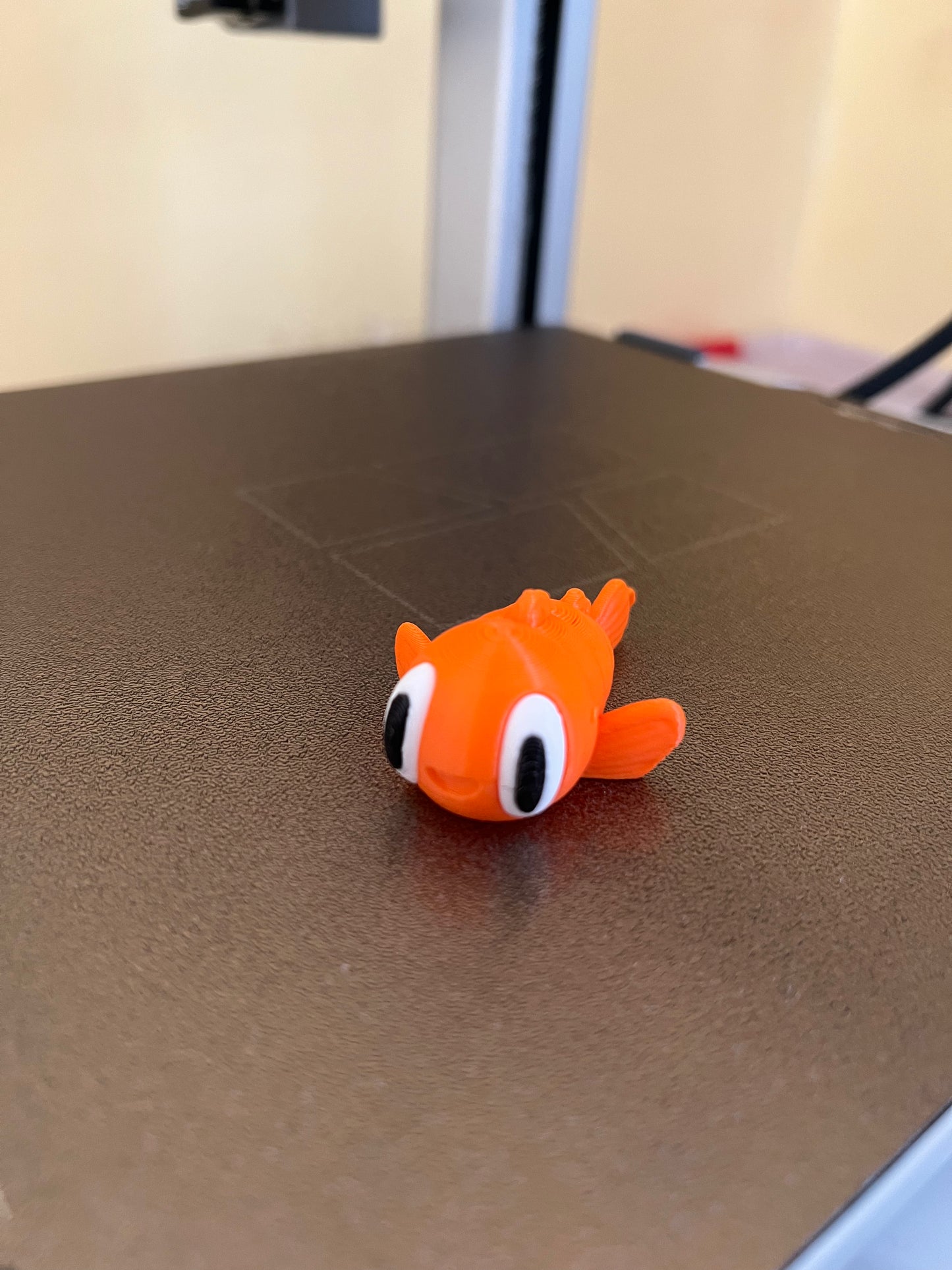 Cute Clown Fish Articulated Keychain