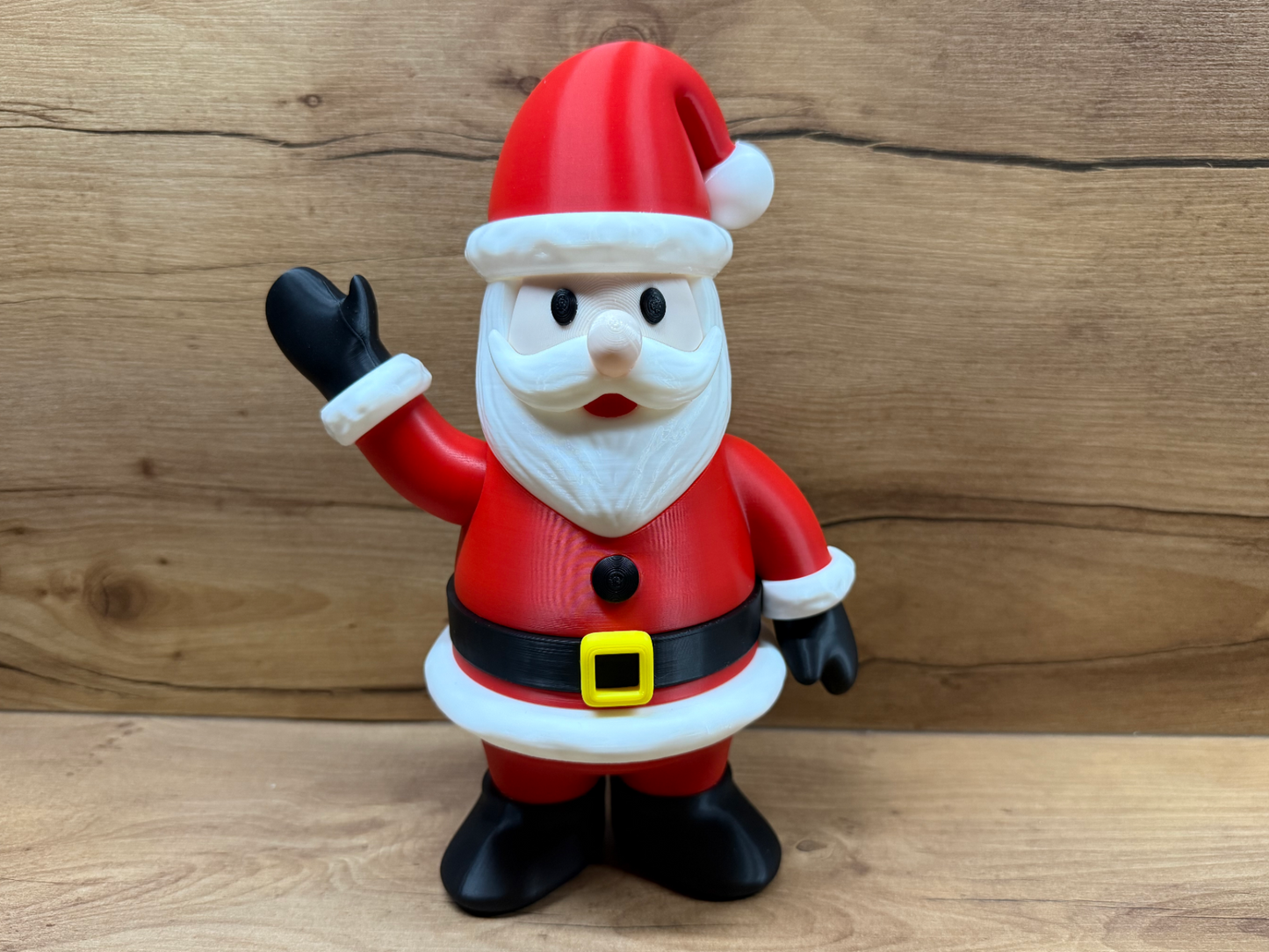 Christmas Ornaments cum Keychain. Set of 5 β 3D Printed Santa, Reindeer, Bear, Penguin & Snowman