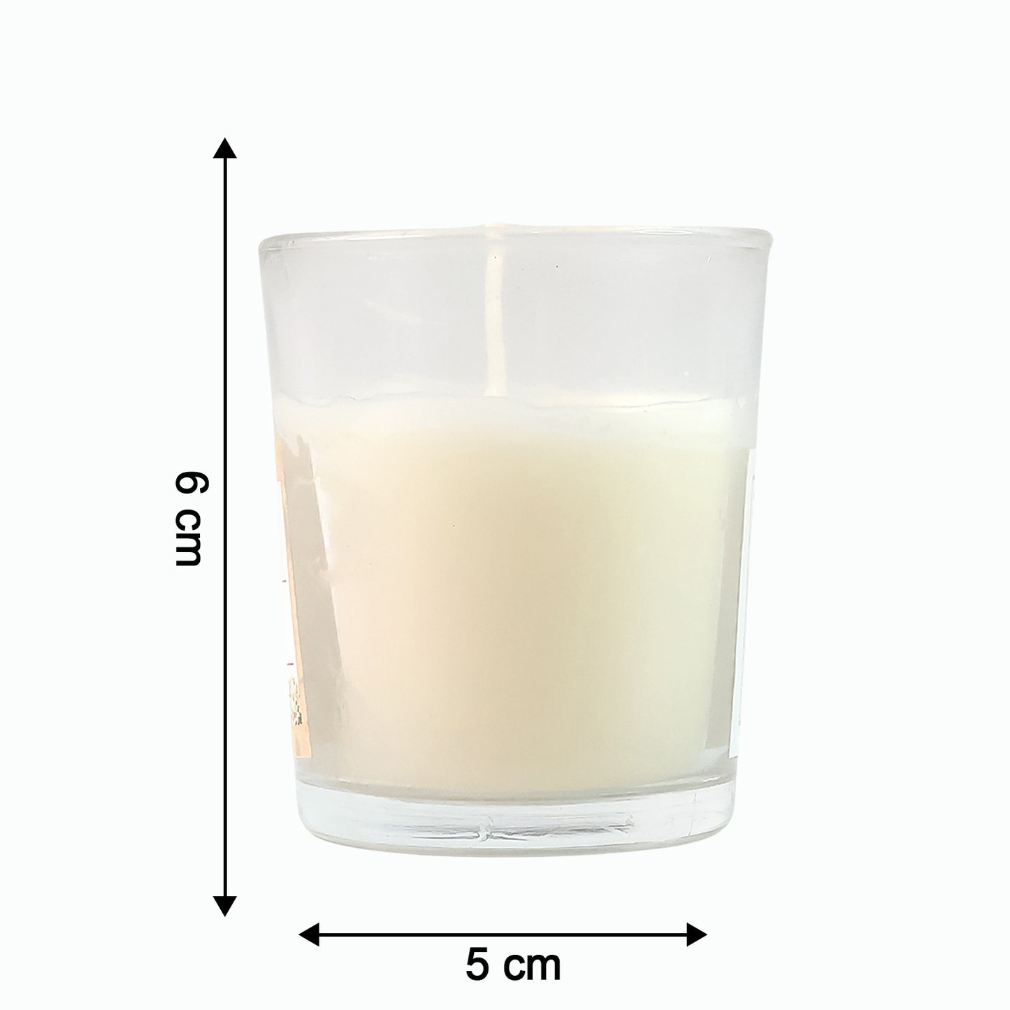 Inlief Blueberry Soy-blend Votive Candle Glass 50 Gm (1 Pc)