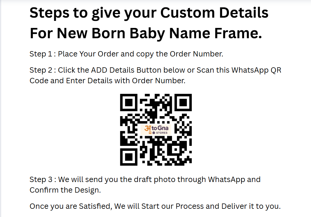 Welcome to World β Personalized Newborn Memory Frame