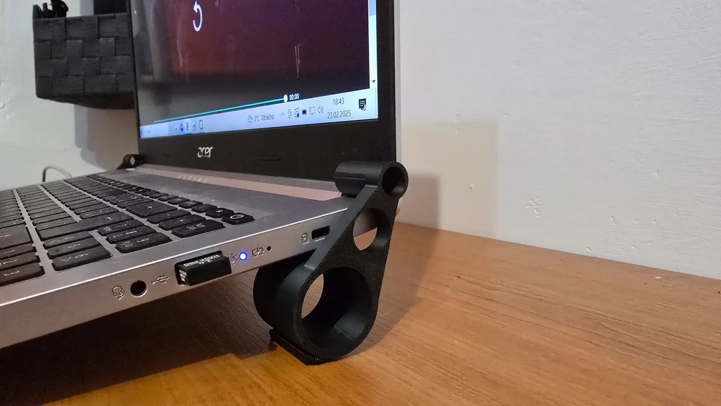 Minimalist Laptop Stand - Plugs V1