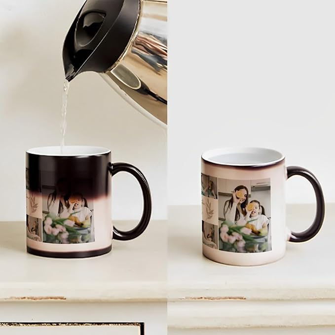 Magic Custom Photo Mug – Personalized Heat Reveal Coffee Mug