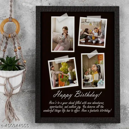 Memories in Frame – Personalized Photo Collage with Message