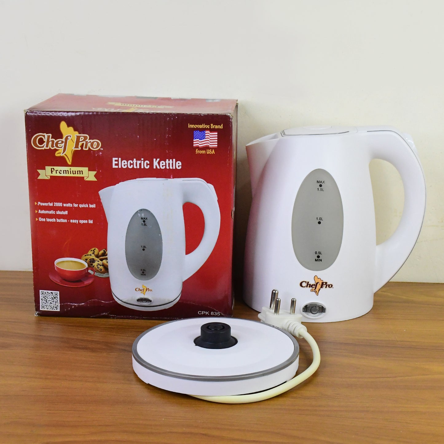 Orbit Electric Kettle (1.5l 1 Pc)