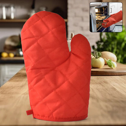 Heat Resistant Non-slip Oven Mittsgloves (1pc)