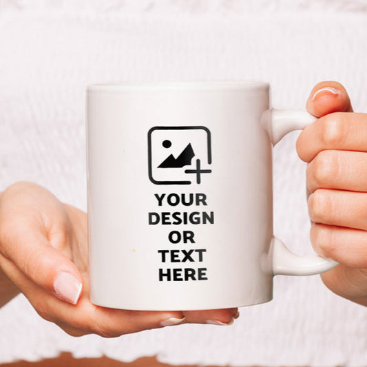 Personalized Photo & Text Coffee Mug – Make It Yours!