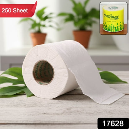 Freshee Ultra-soft 2-ply Toilet Roll  250 Sheets Per Roll (10x10 Cm)