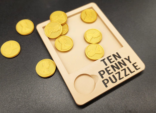 Ten Penny Puzzle🪙 – The Coin Conundrum