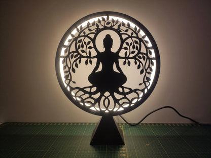 LunaRIng Lamp with Panels
