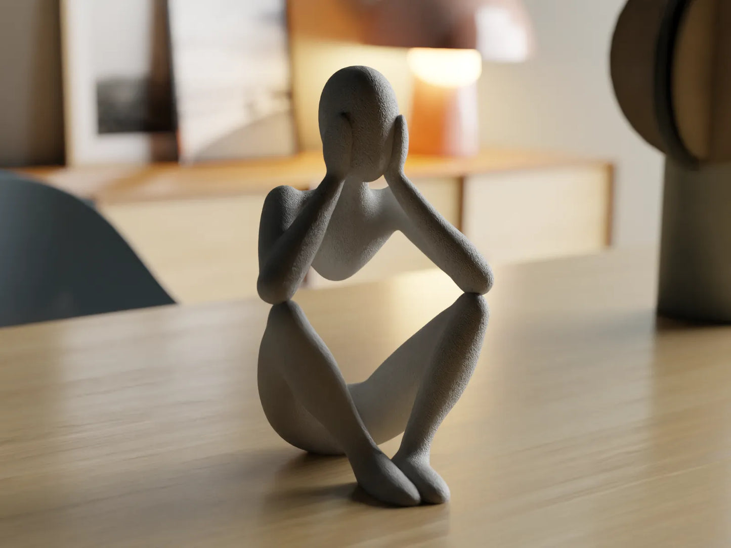 The Silent Trio – Modern Minimalist Sculptures