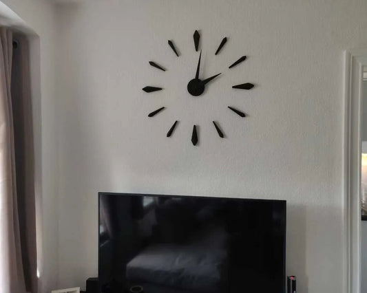 Modern Frameless Wall Clock – Bold & Minimal