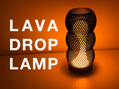 Lava Drop Lamp