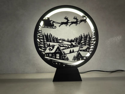 LunaRIng Lamp with Panels
