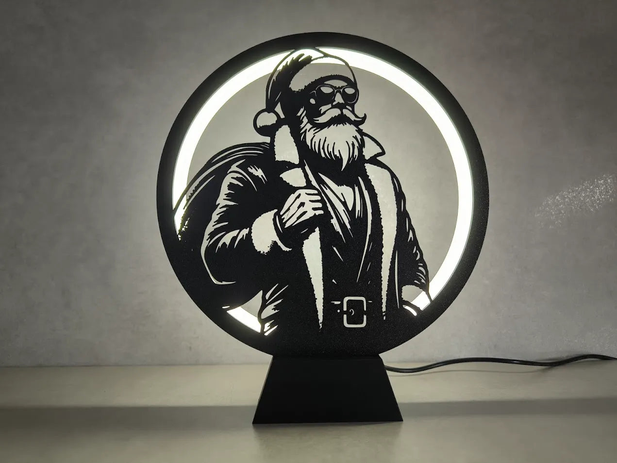 LunaRIng Lamp with Panels