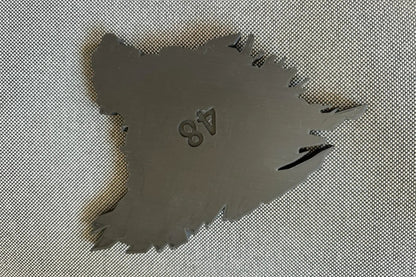 World GeoSculpt 3D Wall Map – Premium Black Edition