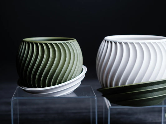 Sonar Planter – Modern Eco-Friendly Spiral Planter