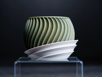 Sonar Planter – Modern Eco-Friendly Spiral Planter