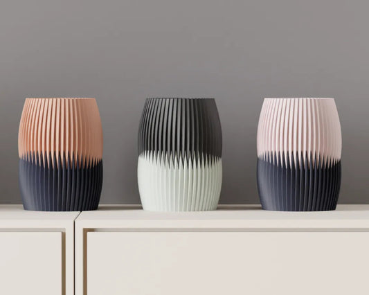 DuoTone Modular Ripple Vase