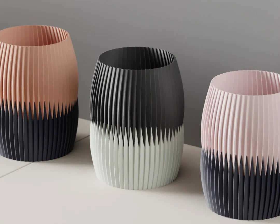 DuoTone Modular Ripple Vase