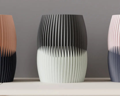 DuoTone Modular Ripple Vase