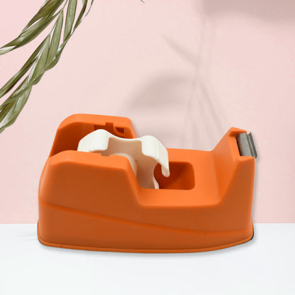 9508 Plastic Tape Dispenser Cutter For Home Office Use Tape Dispenser For Stationary Tape Cutter Packaging Tape (1 Pc  605 Gm)